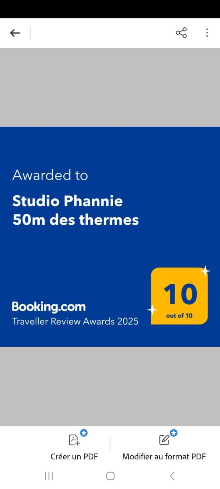 Studio Phannie Renove 50M Cures Amelie-les-Bains-Palalda Exterior photo